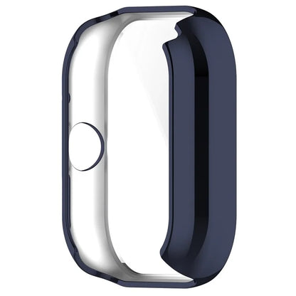 For Xiaomi Redmi Watch 4 TPU Watch Protective Case Electroplating Anti-drop Frame