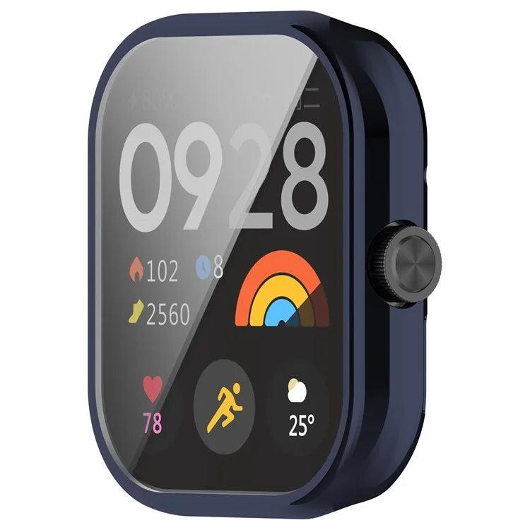 For Xiaomi Redmi Watch 4 TPU Watch Protective Case Electroplating Anti-drop Frame