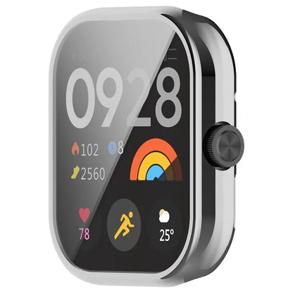 For Xiaomi Redmi Watch 4 TPU Watch Protective Case Electroplating Anti-drop Frame