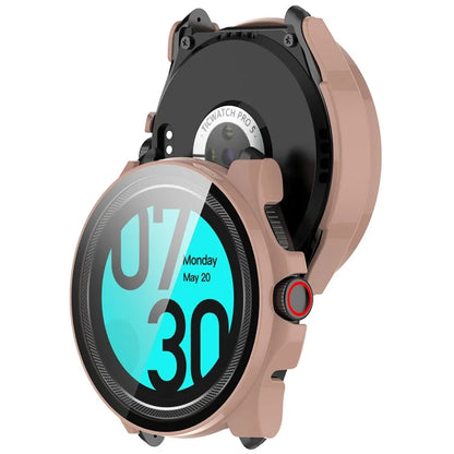 For TicWatch Pro 5 Hard PC Watch Case with Built-in Tempered Glass Screen Protector