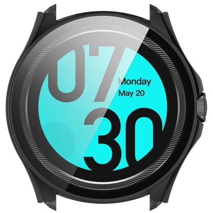 For TicWatch Pro 5 Hard PC Watch Case with Built-in Tempered Glass Screen Protector
