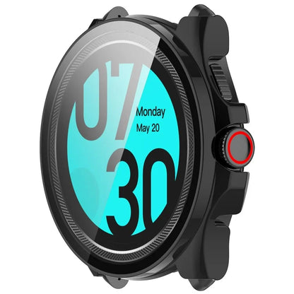 For TicWatch Pro 5 Hard PC Watch Case with Built-in Tempered Glass Screen Protector