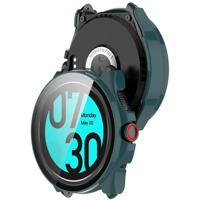 For TicWatch Pro 5 Hard PC Watch Case with Built-in Tempered Glass Screen Protector