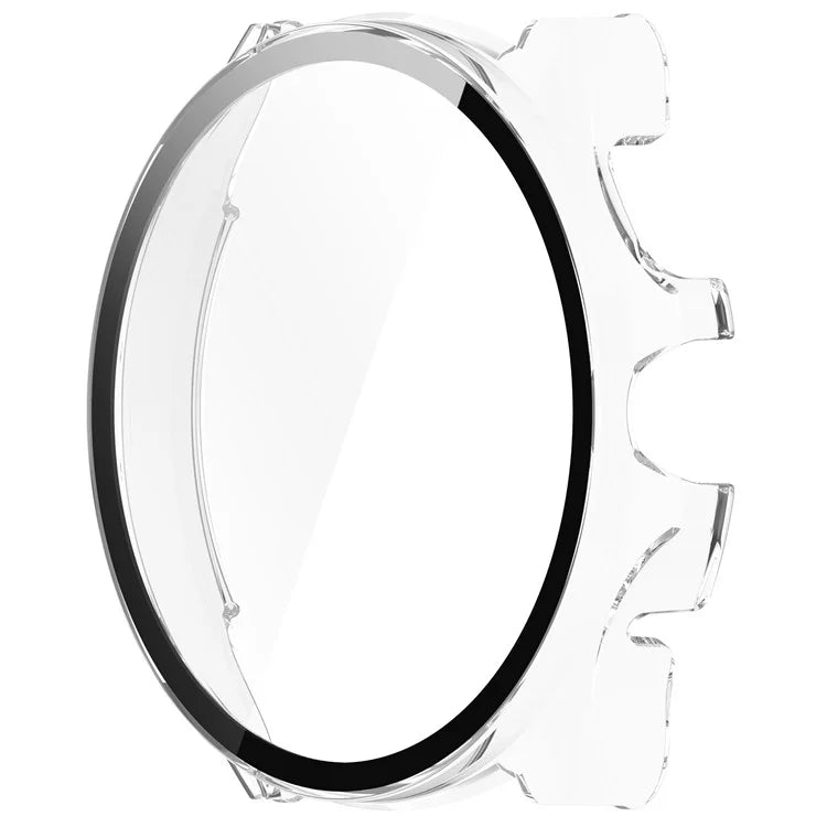 For TicWatch Pro 5 Hard PC Watch Case with Built-in Tempered Glass Screen Protector