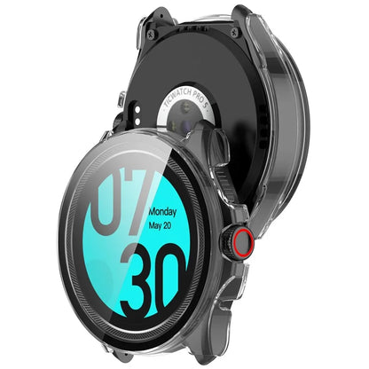 For TicWatch Pro 5 Hard PC Watch Case with Built-in Tempered Glass Screen Protector