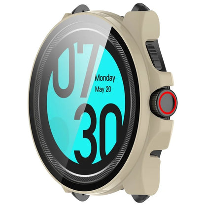 For TicWatch Pro 5 Hard PC Watch Case with Built-in Tempered Glass Screen Protector