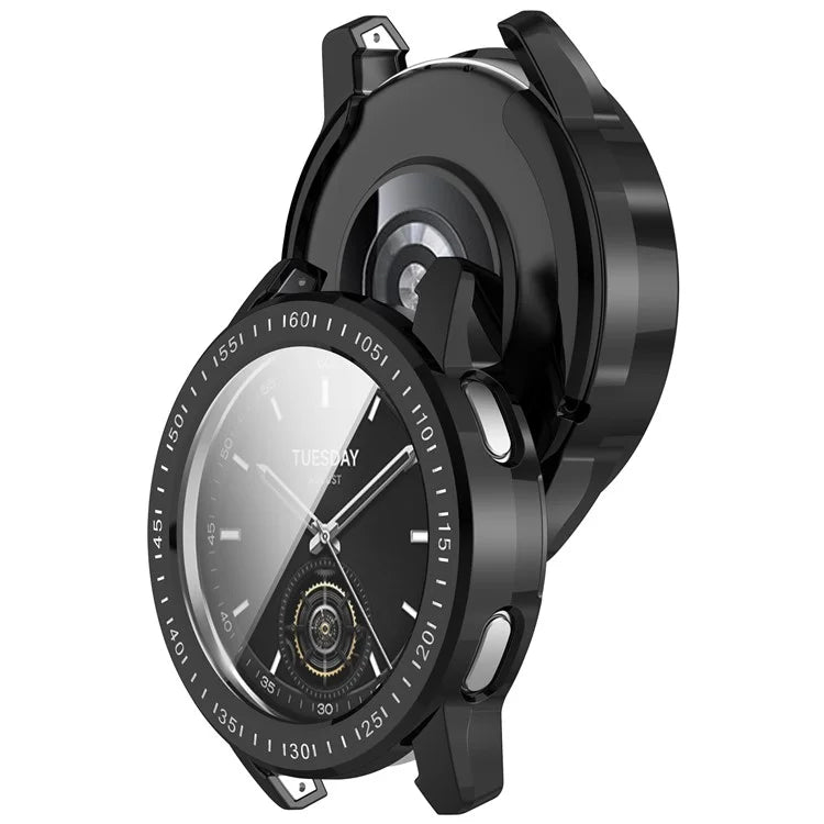 For Xiaomi Watch S3 TPU Watch Protective Case Electroplating Anti-drop Cover