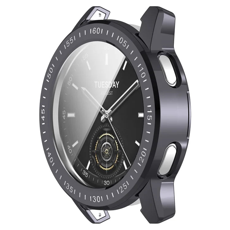 For Xiaomi Watch S3 TPU Watch Protective Case Electroplating Anti-drop Cover