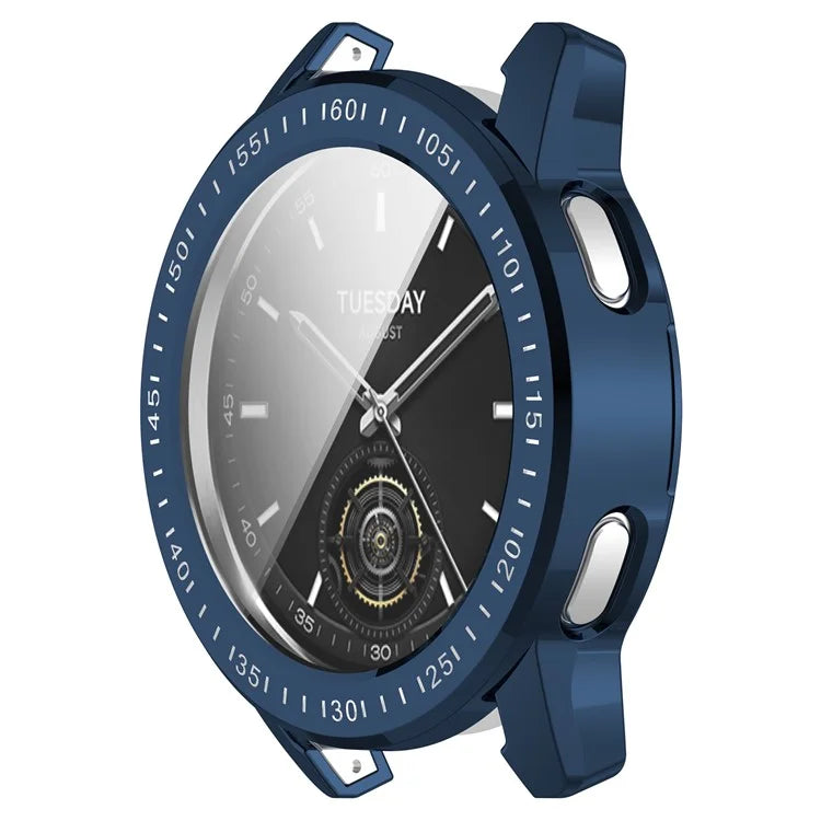 For Xiaomi Watch S3 TPU Watch Protective Case Electroplating Anti-drop Cover