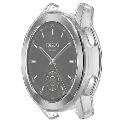 For Xiaomi Watch S3 TPU Watch Protective Case Electroplating Anti-collision Cover
