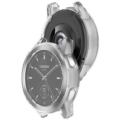 For Xiaomi Watch S3 TPU Watch Protective Case Electroplating Anti-collision Cover