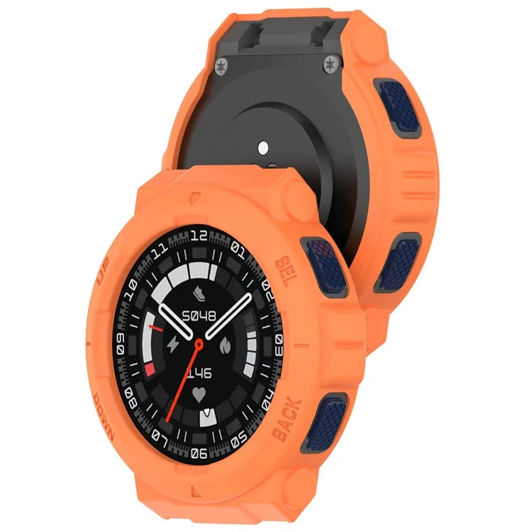 For Huami Amazfit Active Edge A2212 TPU Smartwatch Case Hollow Anti-collision Protective Frame