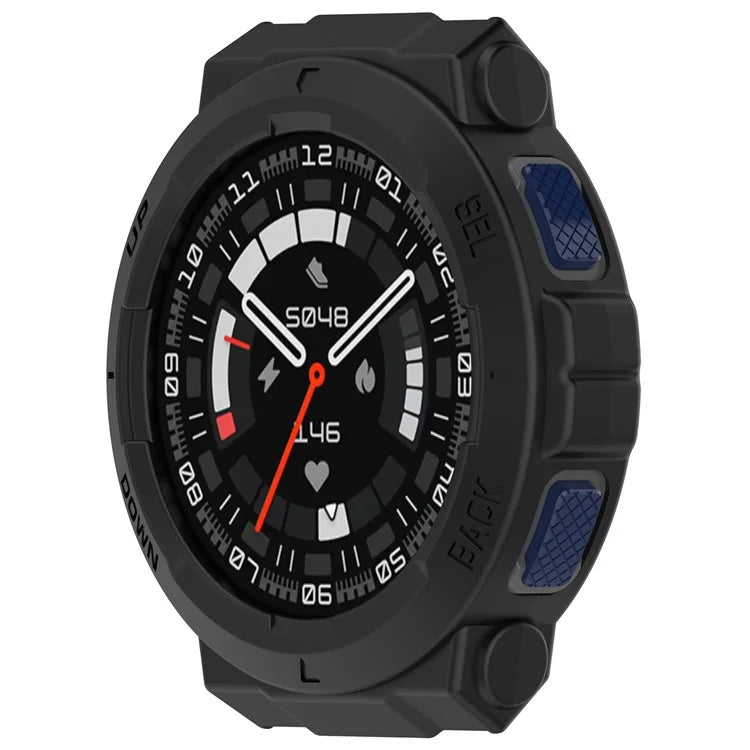 For Huami Amazfit Active Edge A2212 TPU Smartwatch Case Hollow Anti-collision Protective Frame