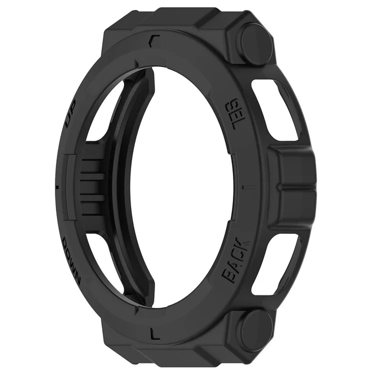 For Huami Amazfit Active Edge A2212 TPU Smartwatch Case Hollow Anti-collision Protective Frame