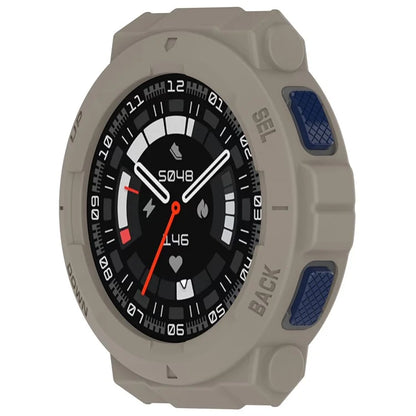 For Huami Amazfit Active Edge A2212 TPU Smartwatch Case Hollow Anti-collision Protective Frame