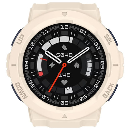 For Huami Amazfit Active Edge A2212 TPU Smartwatch Case Hollow Anti-collision Protective Frame