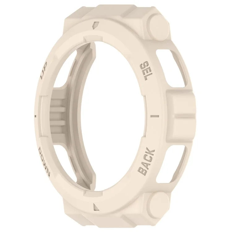 For Huami Amazfit Active Edge A2212 TPU Smartwatch Case Hollow Anti-collision Protective Frame