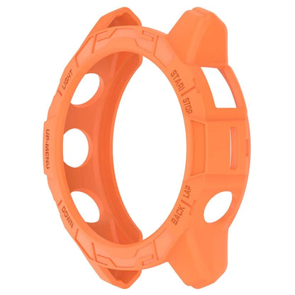 For Garmin Quatix 7 Pro Anti-collision TPU Smartwatch Case Hollow Protective Frame