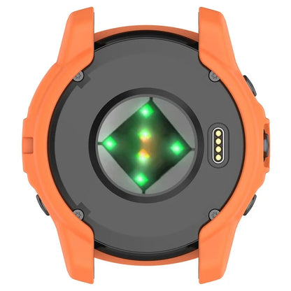 For Garmin Quatix 7 Pro Anti-collision TPU Smartwatch Case Hollow Protective Frame