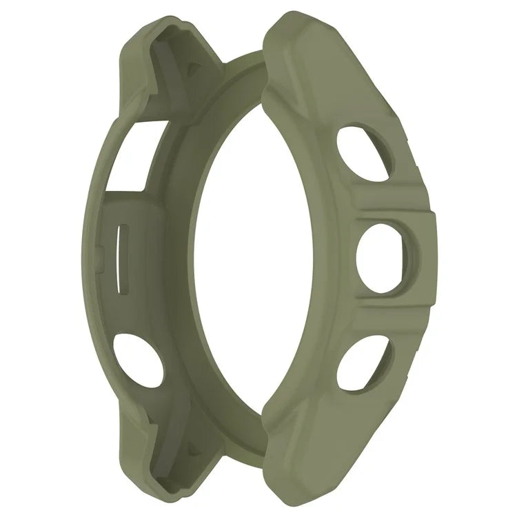 For Garmin Quatix 7 Pro Anti-collision TPU Smartwatch Case Hollow Protective Frame
