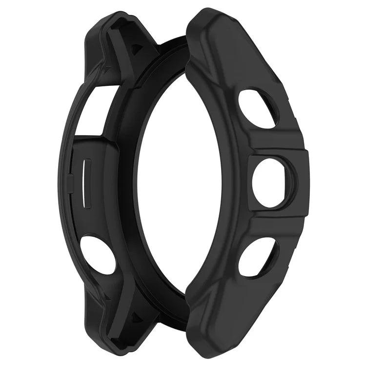 For Garmin Quatix 7 Pro Anti-collision TPU Smartwatch Case Hollow Protective Frame