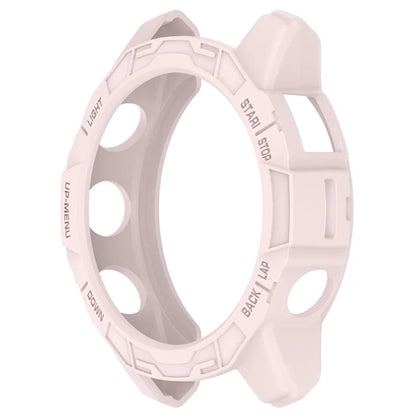 For Garmin Quatix 7 Pro Anti-collision TPU Smartwatch Case Hollow Protective Frame