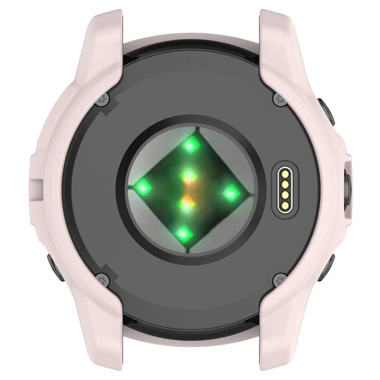 For Garmin Quatix 7 Pro Anti-collision TPU Smartwatch Case Hollow Protective Frame