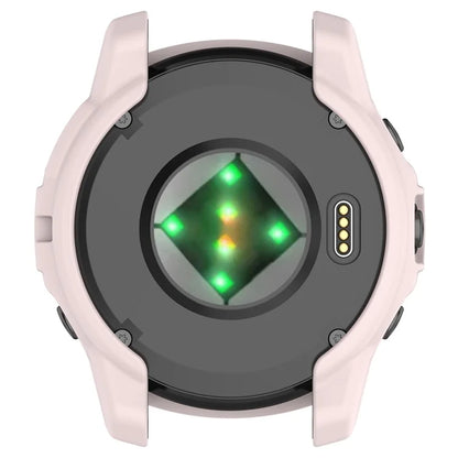 For Garmin Quatix 7 Pro Anti-collision TPU Smartwatch Case Hollow Protective Frame