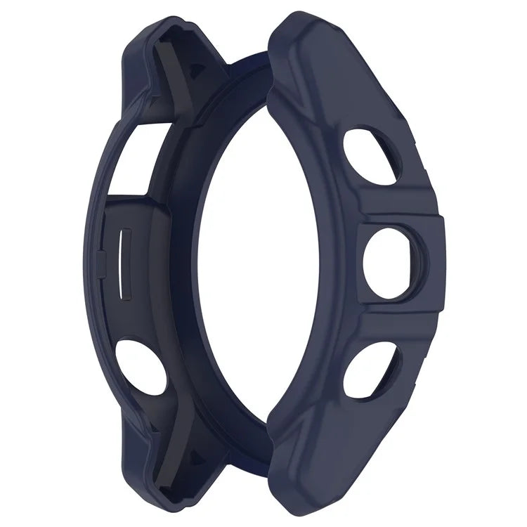 For Garmin Quatix 7 Pro Anti-collision TPU Smartwatch Case Hollow Protective Frame