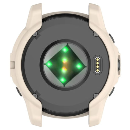 For Garmin Quatix 7 Pro Anti-collision TPU Smartwatch Case Hollow Protective Frame