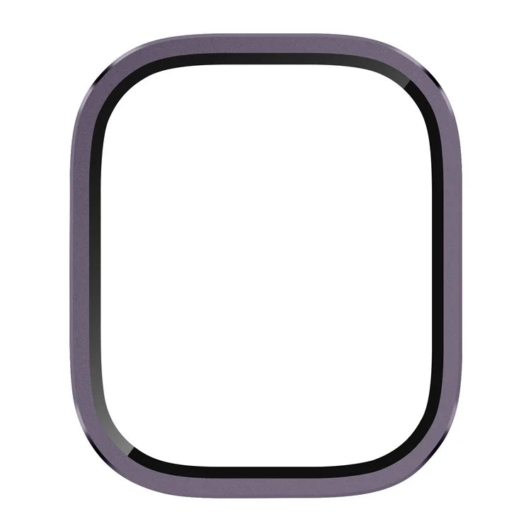 For Apple Watch Ultra 49mm / Ultra 2 49mm Case Aluminum Alloy Watch Cover with Tempered Glass Film