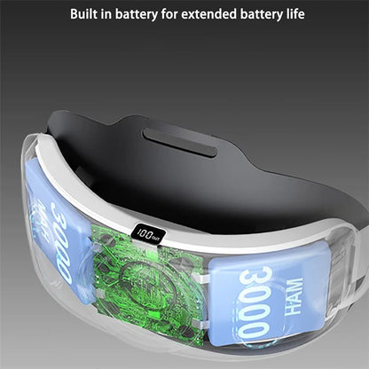 CT3 For Meta Quest 3 VR Glasses Replacement Head Strap with Built-in 6000mAh Battery