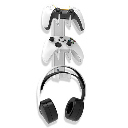 IPLAY For PS5 / PS4 / Xbox / Switch Game Controller Holder Wall Mounted Stand Headphone Hanger