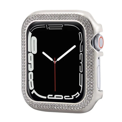 For Apple Watch Series 7 45mm  /  Series 8 45mm Watch Cover Aluminum Alloy Hollow Design Protective Case