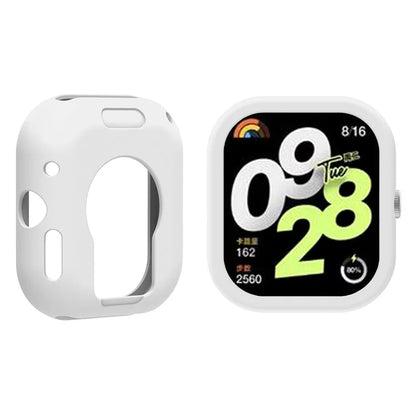 For Xiaomi Redmi Watch 4 Silicone Protective Cover Anti-Scratch Smart Watch Case