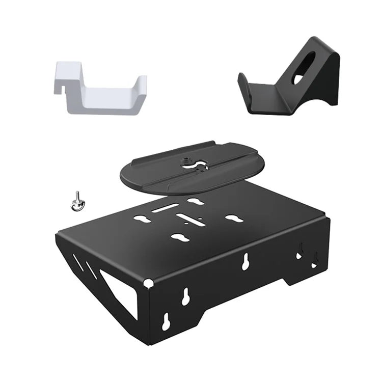 DOBE TP5-3502 Wall Mount Holder for Sony PS5 / Slim Console Bracket Set with Controller Hook, Headset Hook