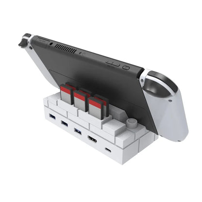 HS-SW480 For Nintendo Switch / Switch OLED TV Dock Charging Station with USB, HD Video, Type-C Outputs