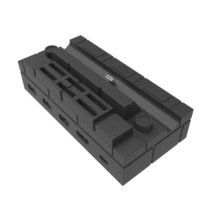 HS-SW480 For Nintendo Switch / Switch OLED TV Dock Charging Station with USB, HD Video, Type-C Outputs