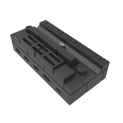 HS-SW480 For Nintendo Switch / Switch OLED TV Dock Charging Station with USB, HD Video, Type-C Outputs