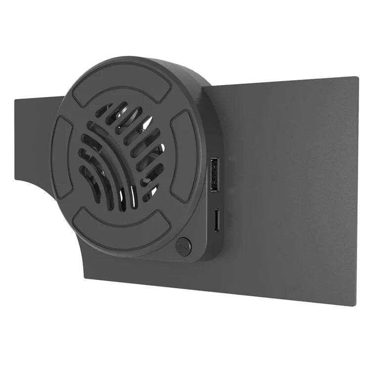 TOPWOLF For Nintendo Switch OLED Dock Cooling Fan Game Console Back Cover Cooler