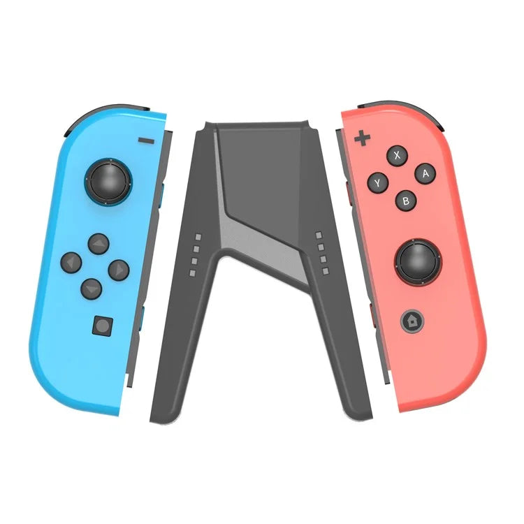 TOPWOLF HS-SW385 For Nintendo Switch OLED Joy-Con Game Controller Charging Handle Grip
