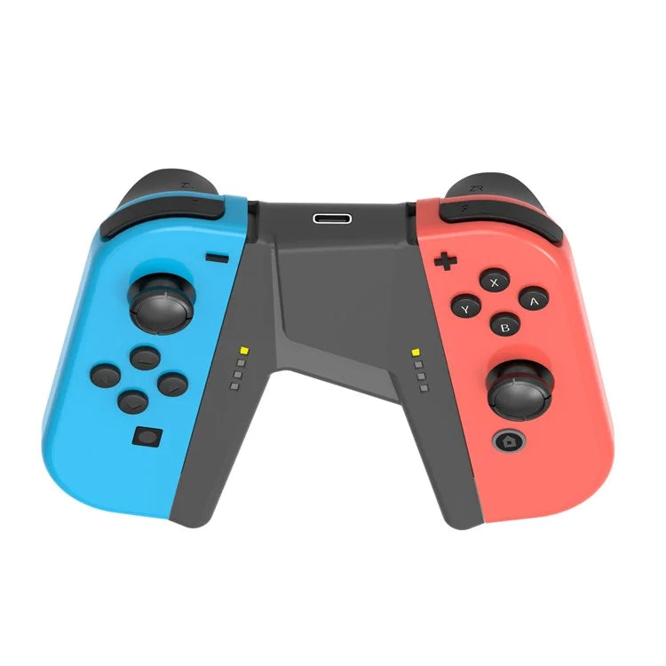 TOPWOLF HS-SW385 For Nintendo Switch OLED Joy-Con Game Controller Charging Handle Grip