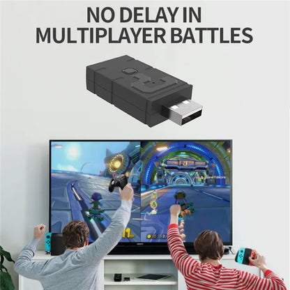 TOPWOLF HS-SW465 For Sony PS5 / PS4 / Xbox One / Switch Gaming USB Transmitter for Connecting Bluetooth