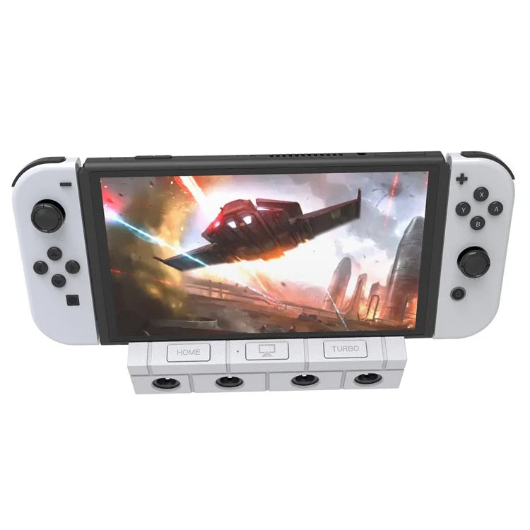 HS-SW450 For Nintendo Switch Game NGC Controller Converter Station with USB, HD Video, Type-C