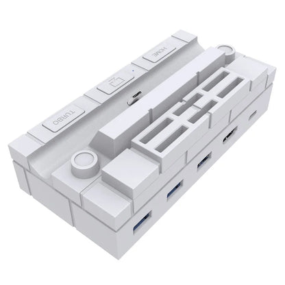HS-SW450 For Nintendo Switch Game NGC Controller Converter Station with USB, HD Video, Type-C