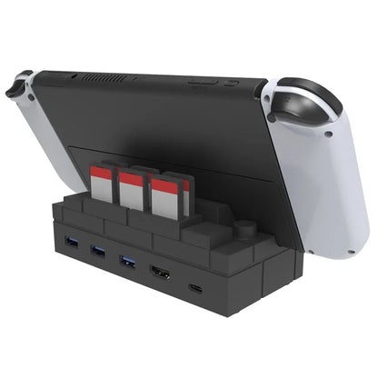 HS-SW450 For Nintendo Switch Game NGC Controller Converter Station with USB, HD Video, Type-C