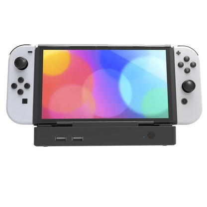 TOPWOLF HS-SW335 For Nintendo Switch / Switch OLED HD Video Screen Projection Base with RJ45 Ethernet Port