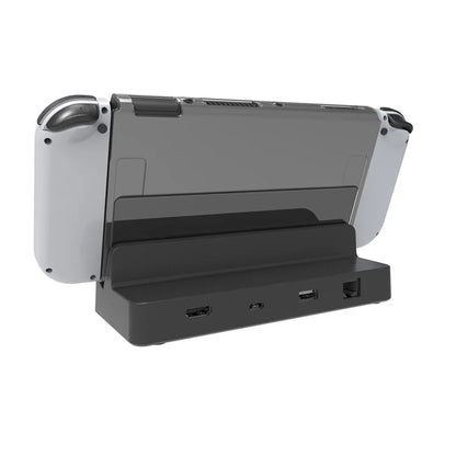 TOPWOLF HS-SW335 For Nintendo Switch / Switch OLED HD Video Screen Projection Base with RJ45 Ethernet Port