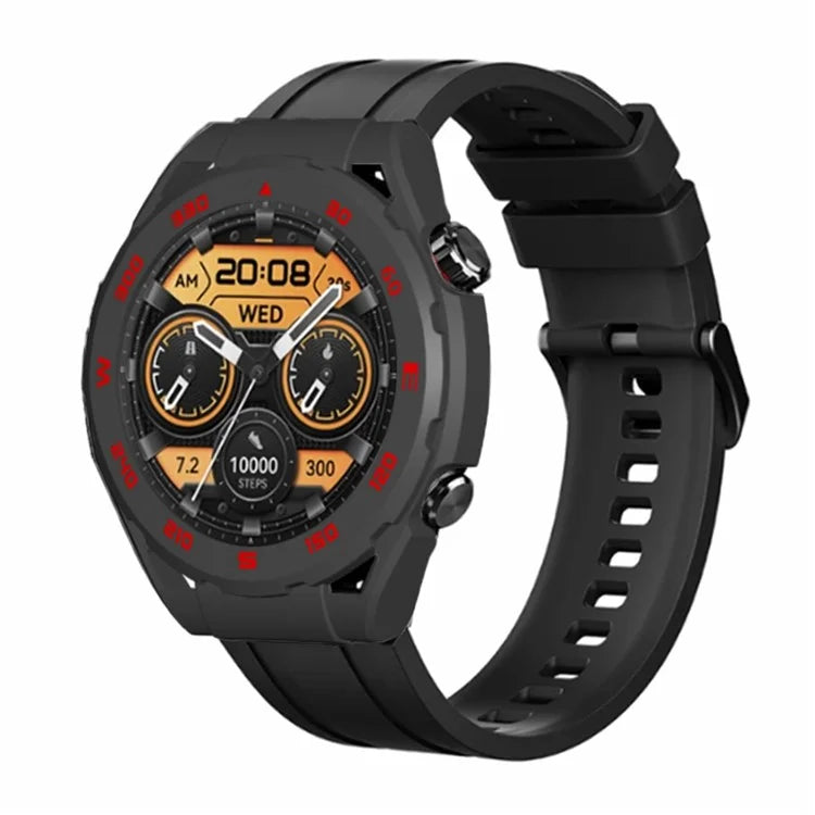 For Haylou Watch R8 Hard PC Watch Frame Case Anti-scratch Protective Cover