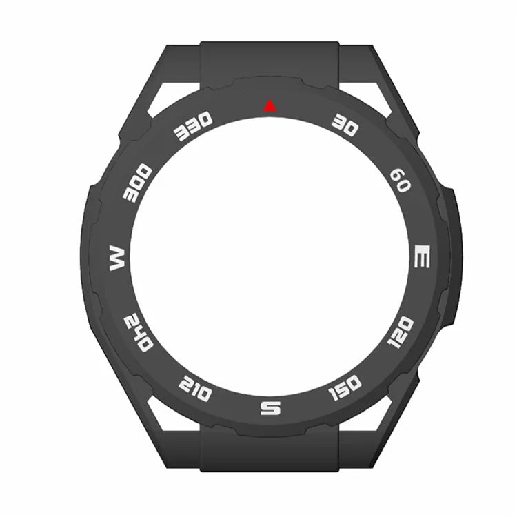 For Haylou Watch R8 Hard PC Watch Frame Case Anti-scratch Protective Cover / White